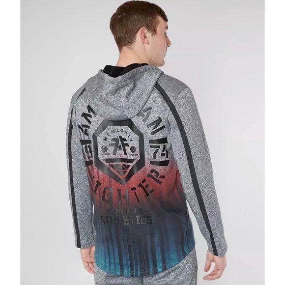 AMERICAN FIGHTER Men's HATHAWAY L/S ZIP Jacket - Picture 5 of 8